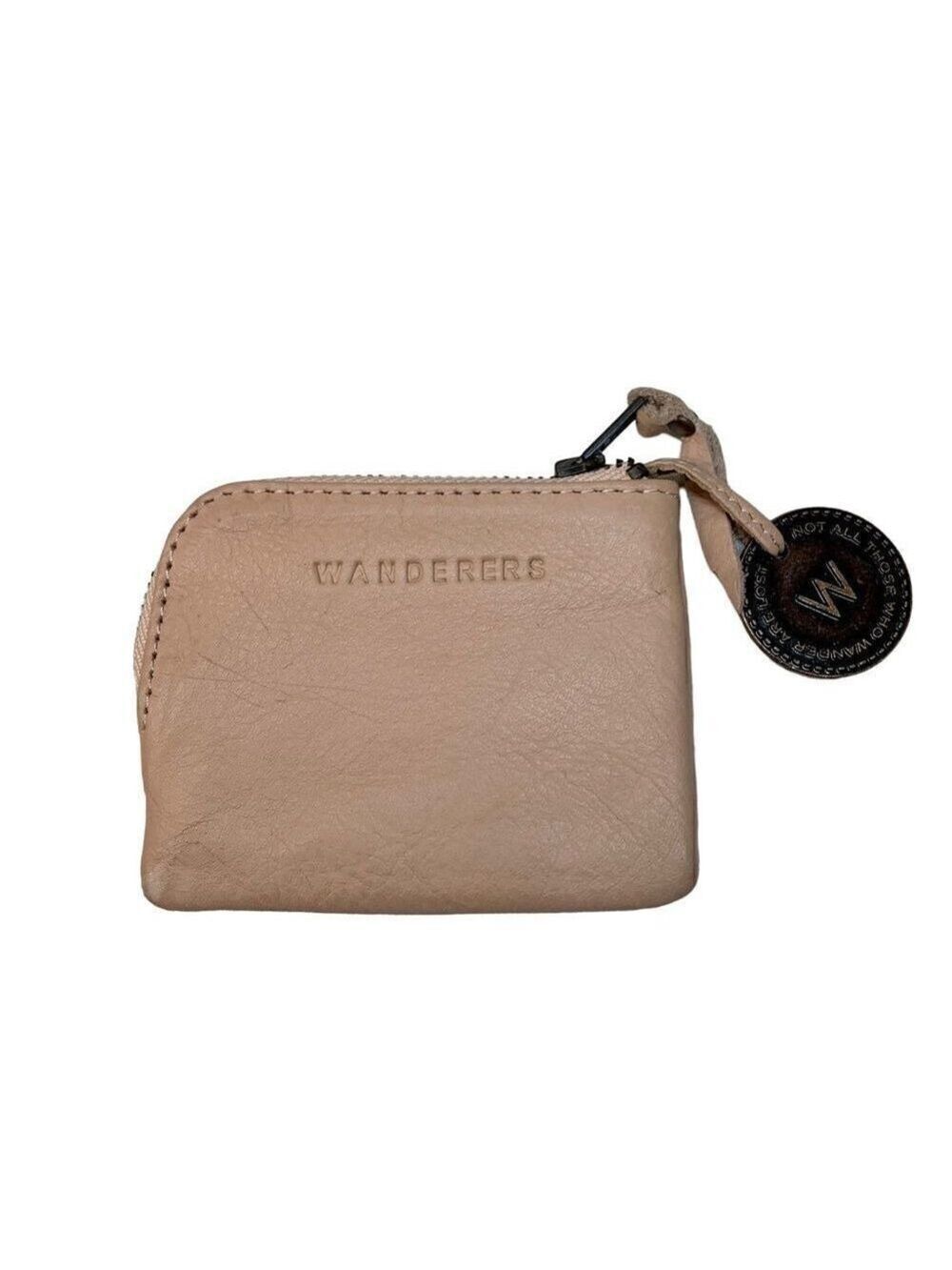 Wanderers Travel Co. Barcelona Card Pouch Coin Purse Blush Leather